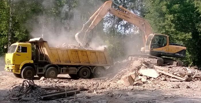 Вывоз бетонного боя и ЖБИ отходов в Старом Осколе от ПроМусор, цена от 2732 руб., утилизация и переработка