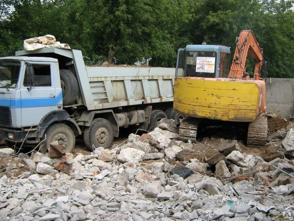 Вывоз бетонного боя и утилизация в Старом Осколе в октябре